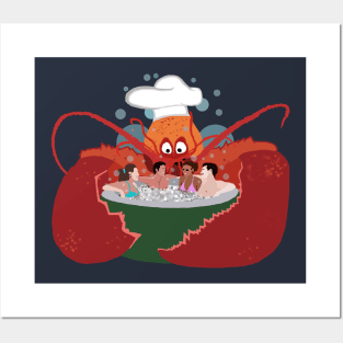 Lobster Chef Posters and Art